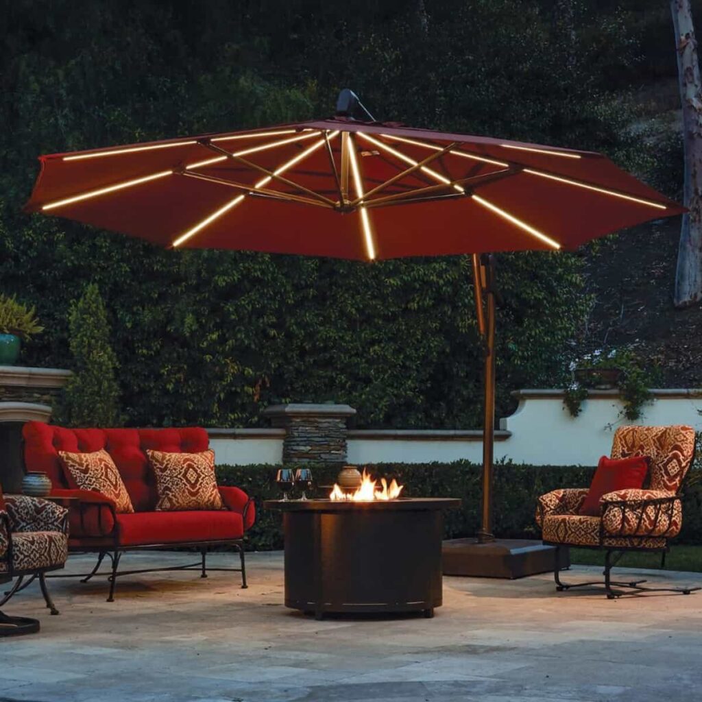 Patio Umbrella Accessories - Lights