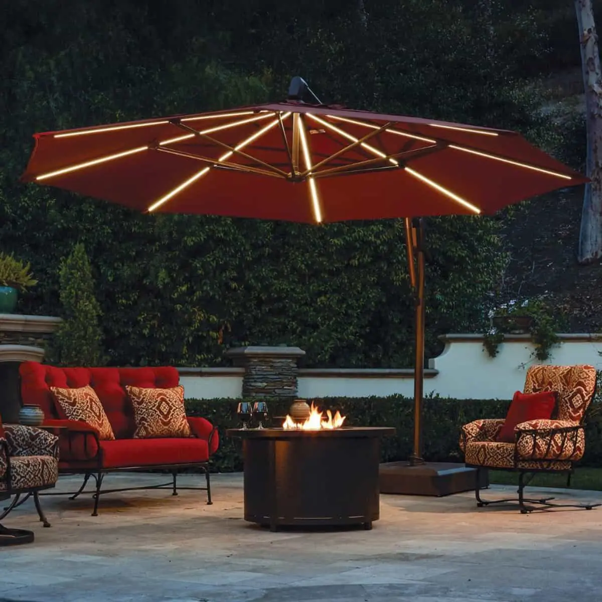 Patio Umbrella Accessories - Lights