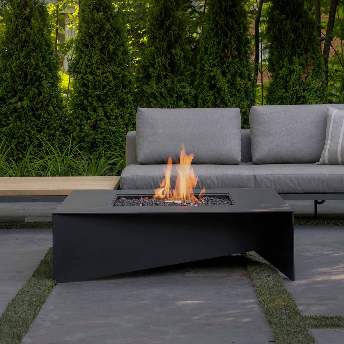 Aluminum Fire Pit Table - Paloform