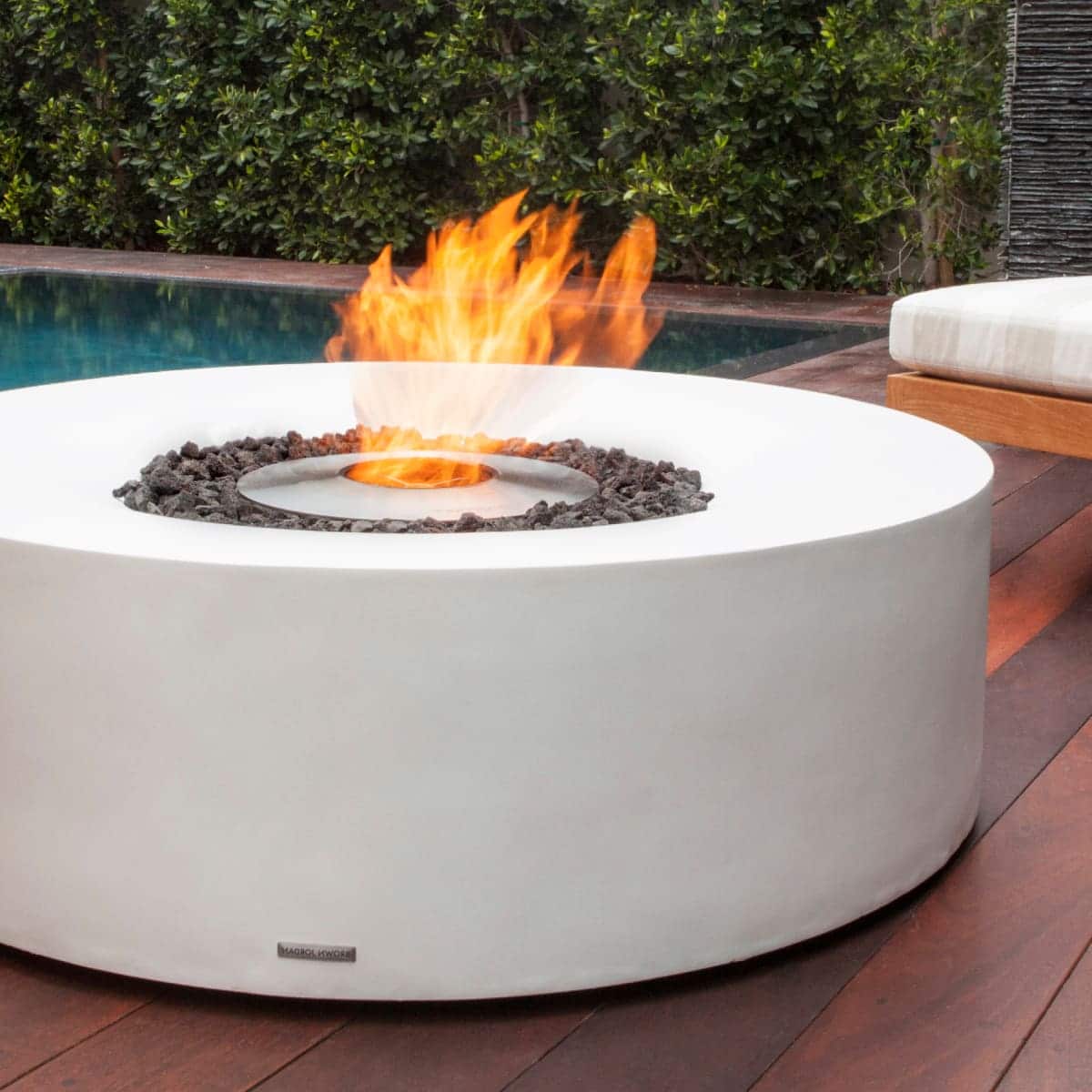 Bioethanol Fireplace Fire Gel Burner Bowl Chimenea Eco Patio