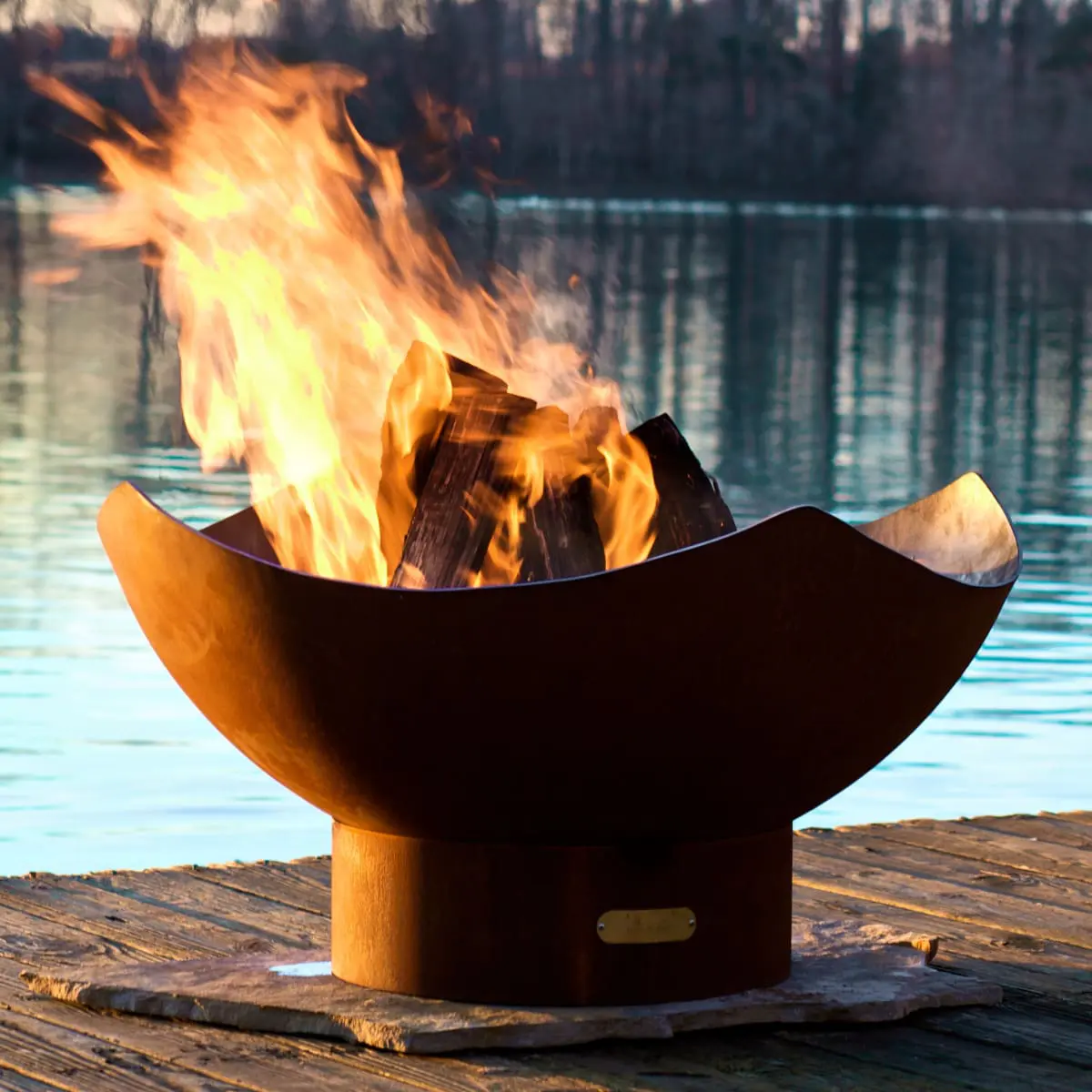 Fire Pit Art Manta Ray Fire Pit