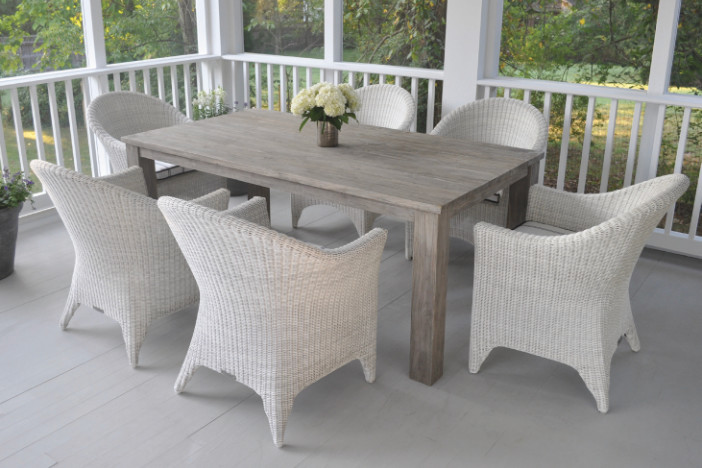 Elegant outdoor dining sets new arrivals