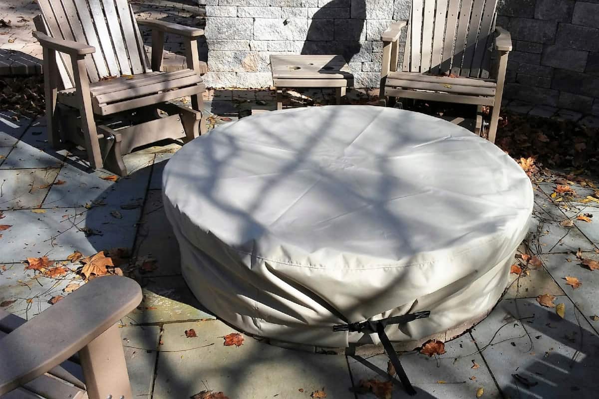 Maintenance - Fire Pit Protective Cover - Capital City Awning