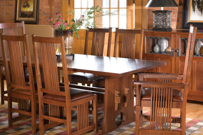 Mission interior design style - Stickley