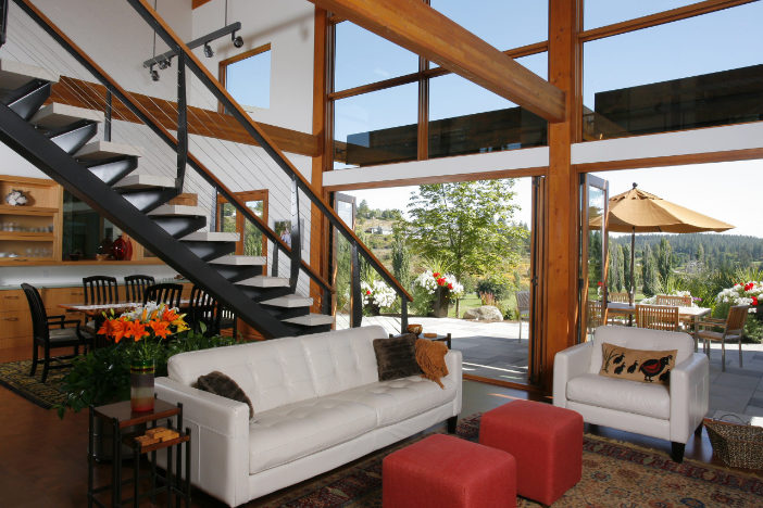 Northwestern interior design style - Uptic Studios