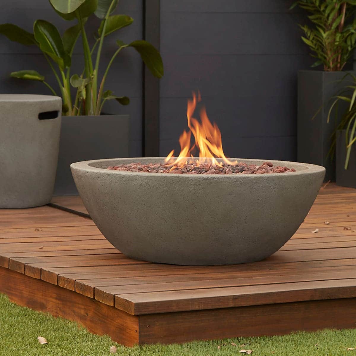 Ultimate Fire Pit Outdoor Fireplace, Ceramic Fire Pit