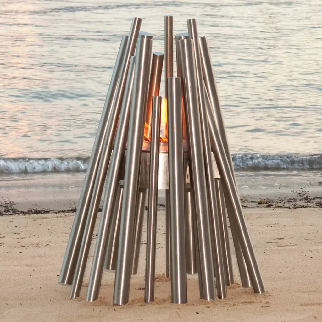 Stainless Steel Portable Fire Pit - EcoSmart Fire