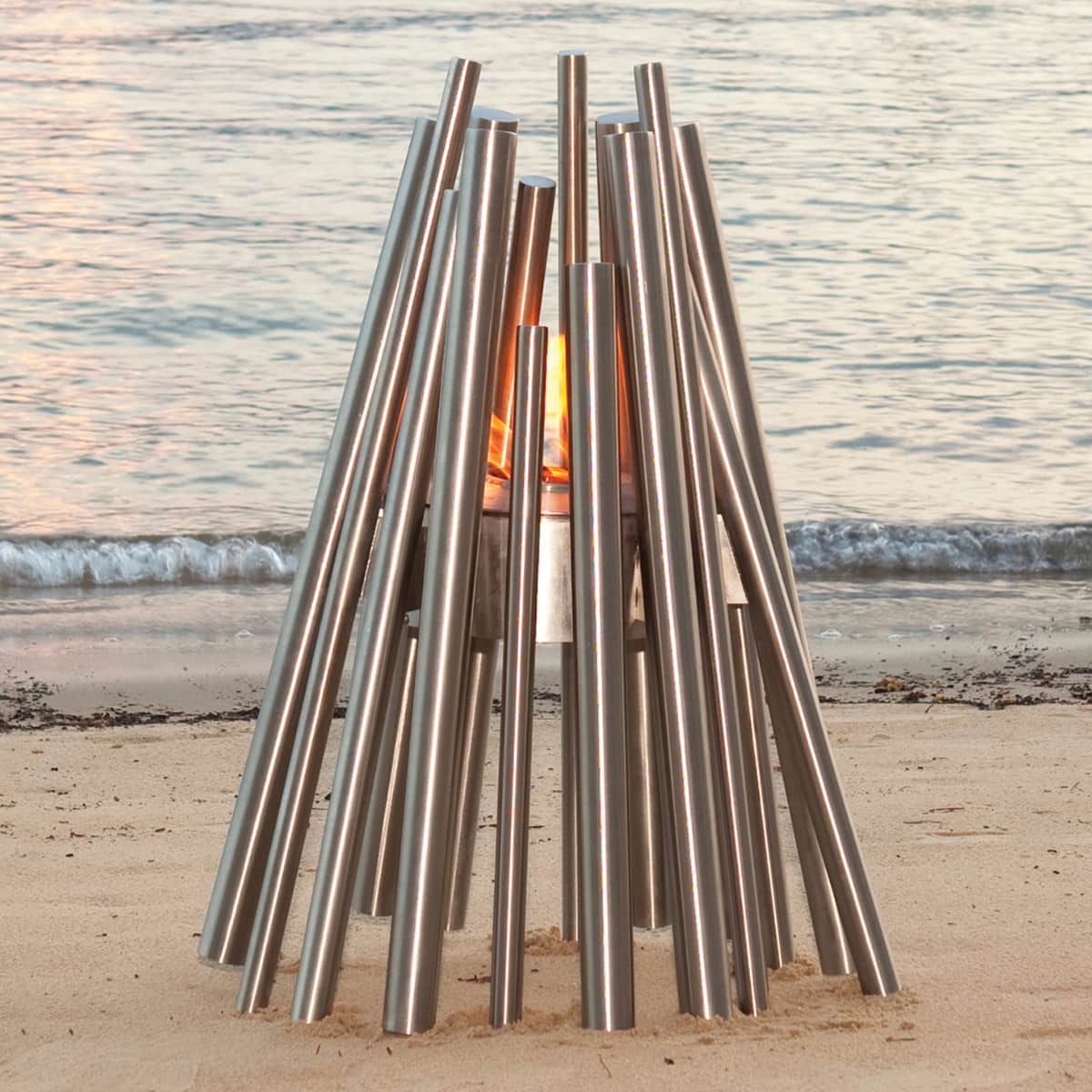 Stainless Steel Portable Fire Pit - EcoSmart Fire