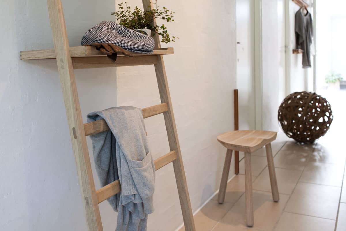 Widen and brighten a narrow hallway to create a pathway