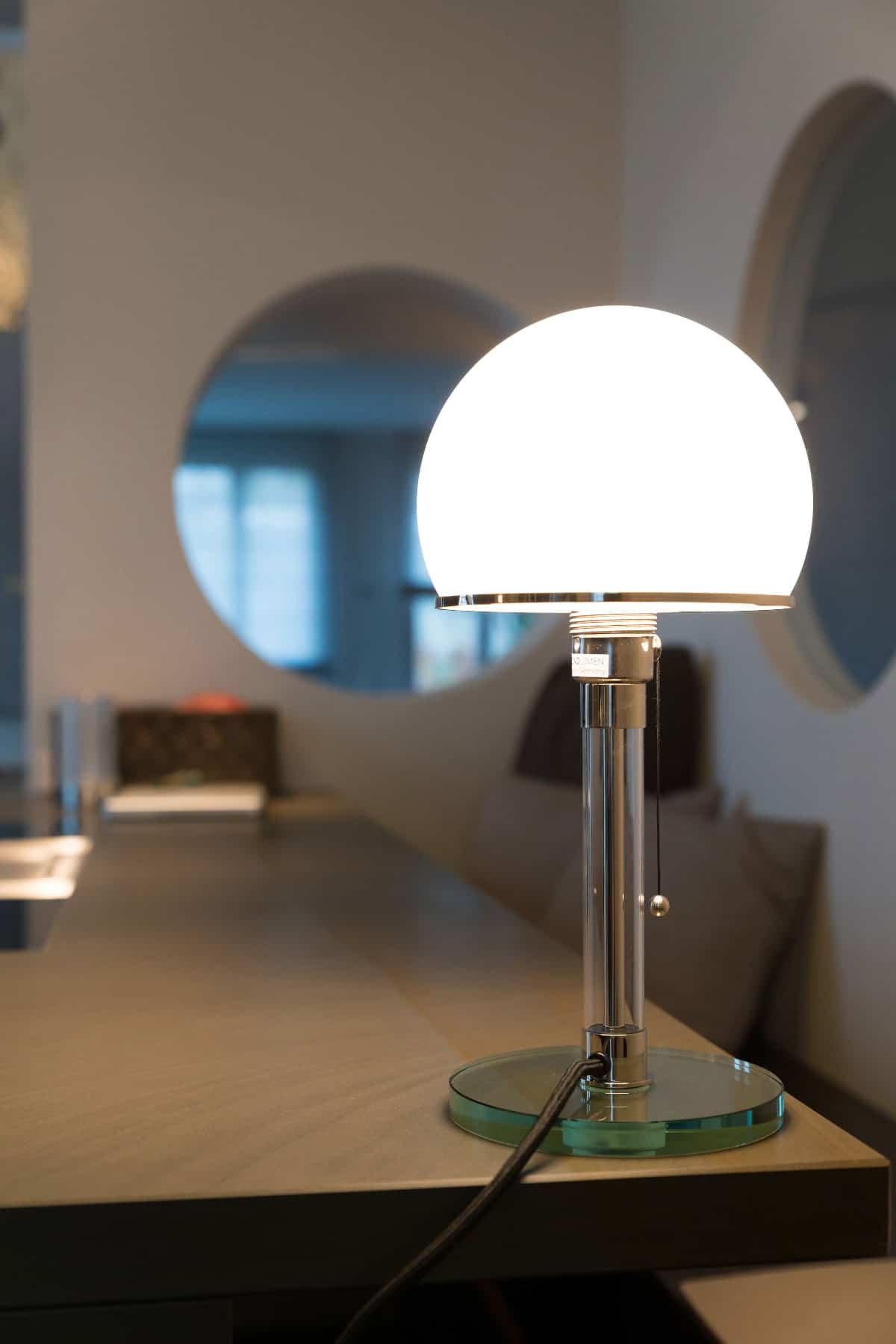 Вильгельм Вагенфельд - лампа MT8 Bauhaus