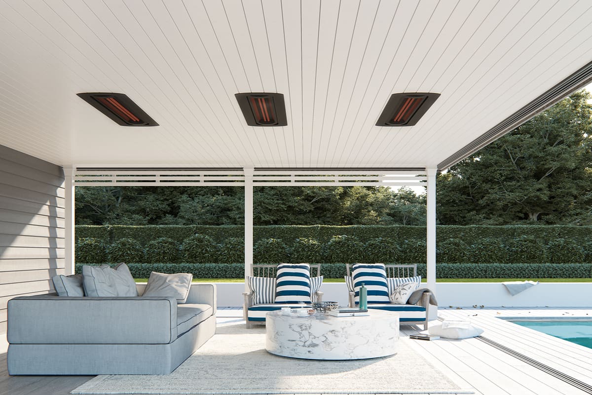 Patio Heater Buying Guide - Fixed - Recessed