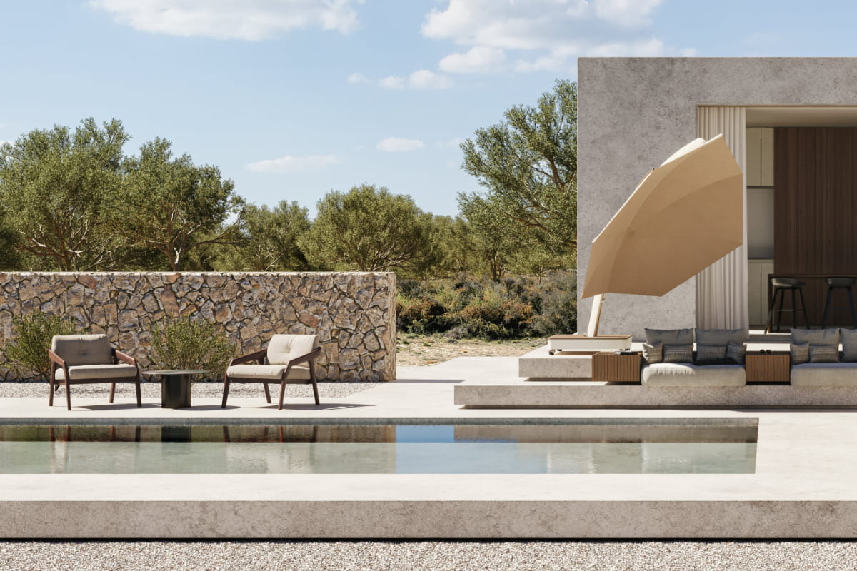Pool Designs - Materials - Concrete Pools