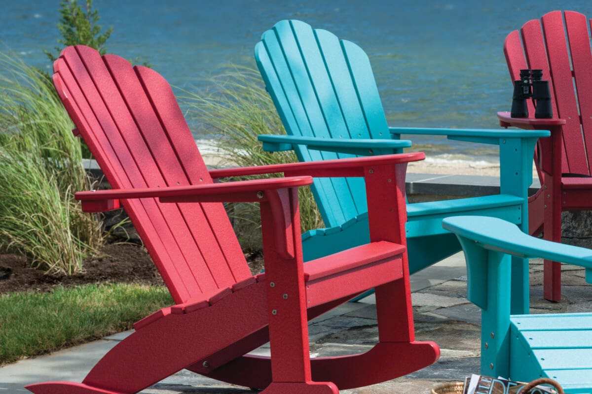 Adirondack Chairs - Seaside Casual Adirondack Rocking Chair