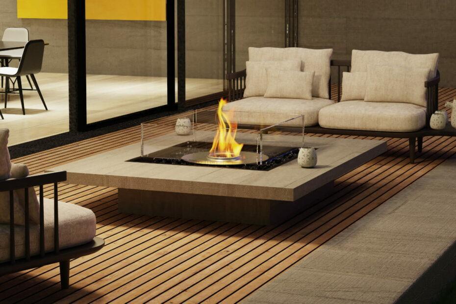 Firy Table Racket Design How to choose the right fire pit table design for patios