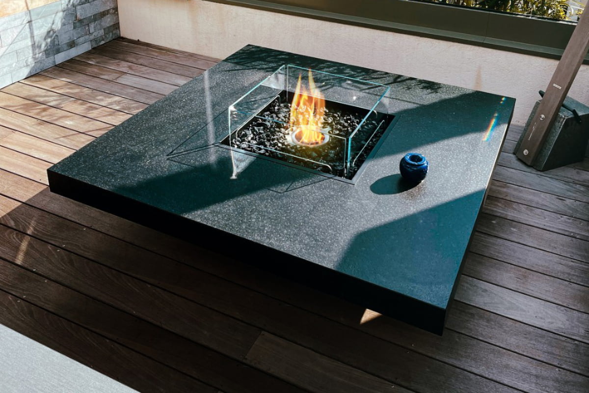 Fire Pit Table Buying Guide - Design - Shape - Square