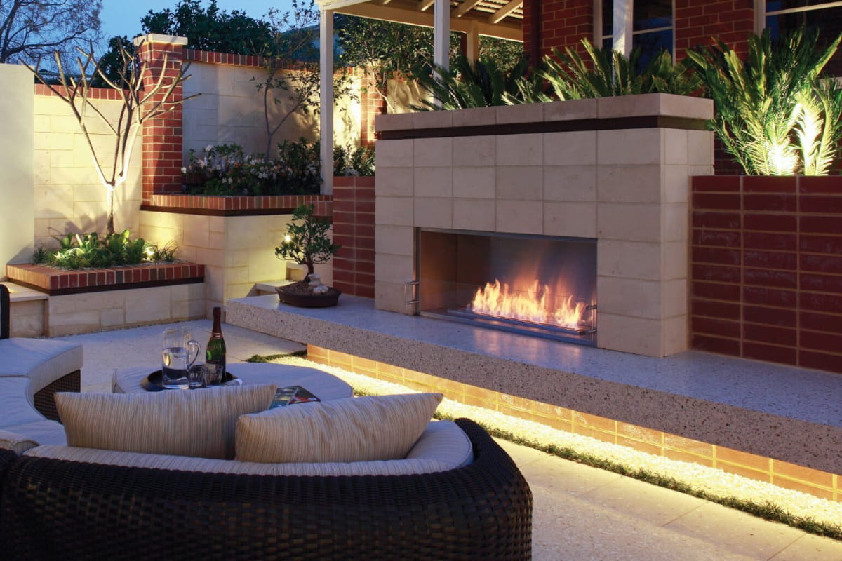 Fireplace Insert Buying Guide - Location - Outdoors