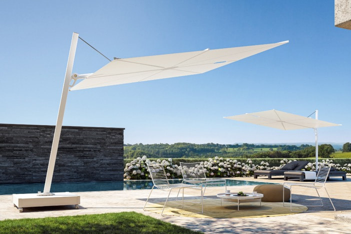 What is a cantilever umbrella?