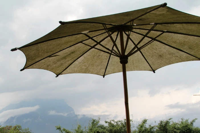 How to clean a patio umbrella