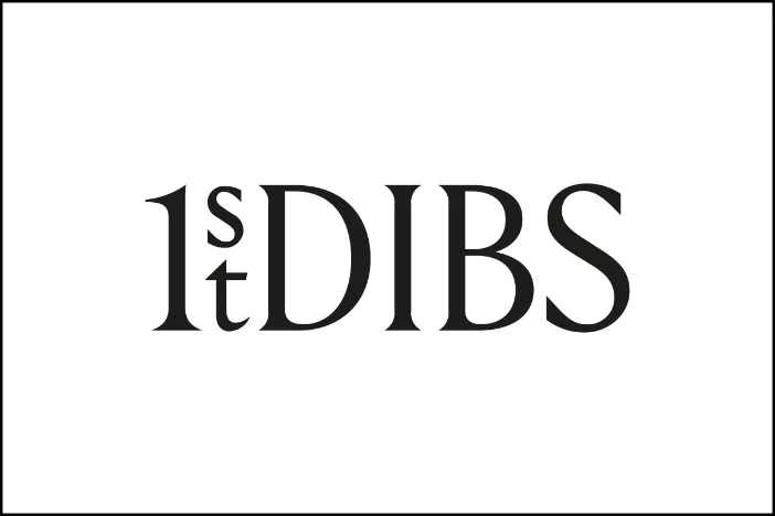 1st Dibs black text logo on white background